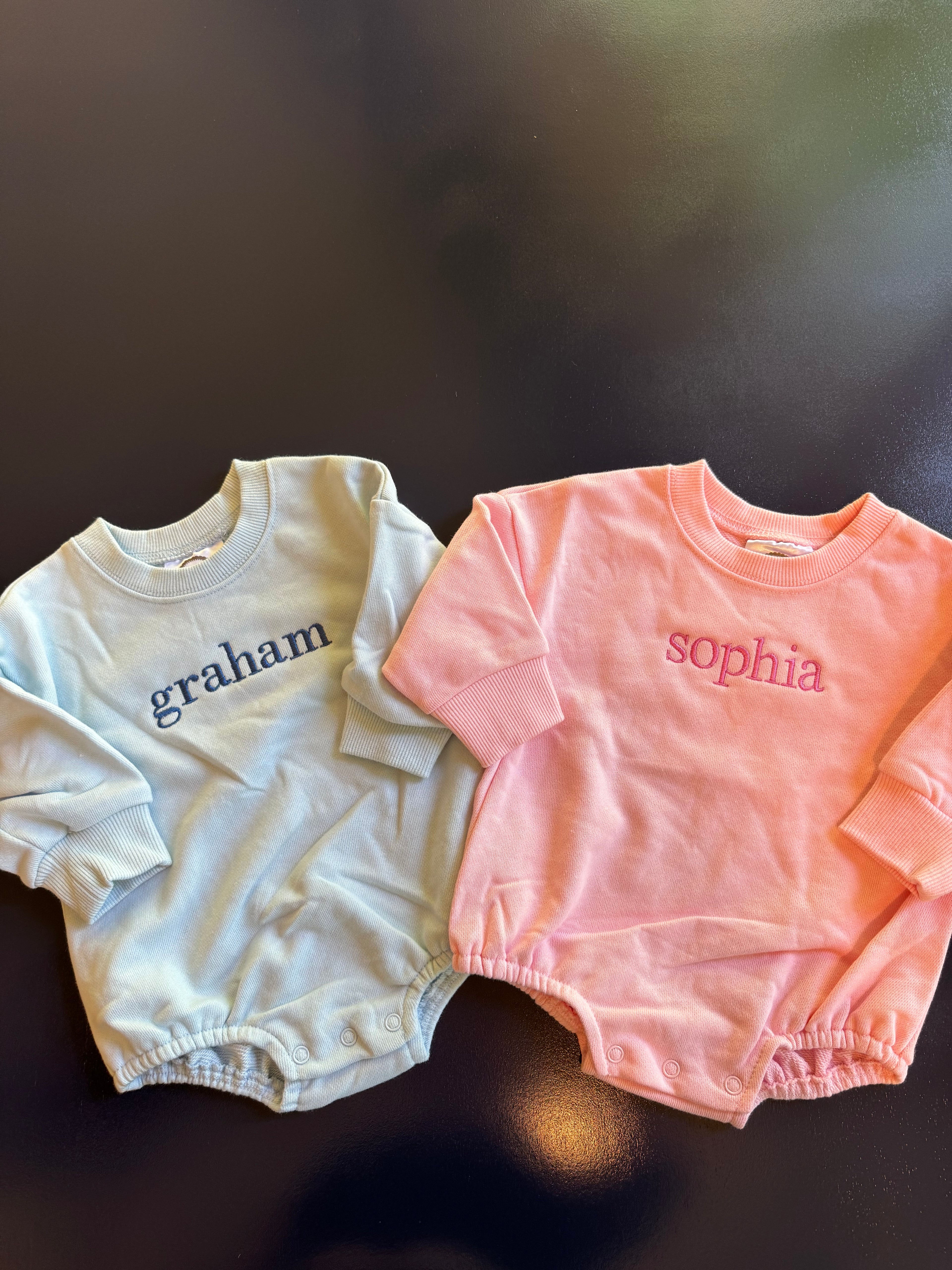 Unisex Sweatshirt Bubble Romper