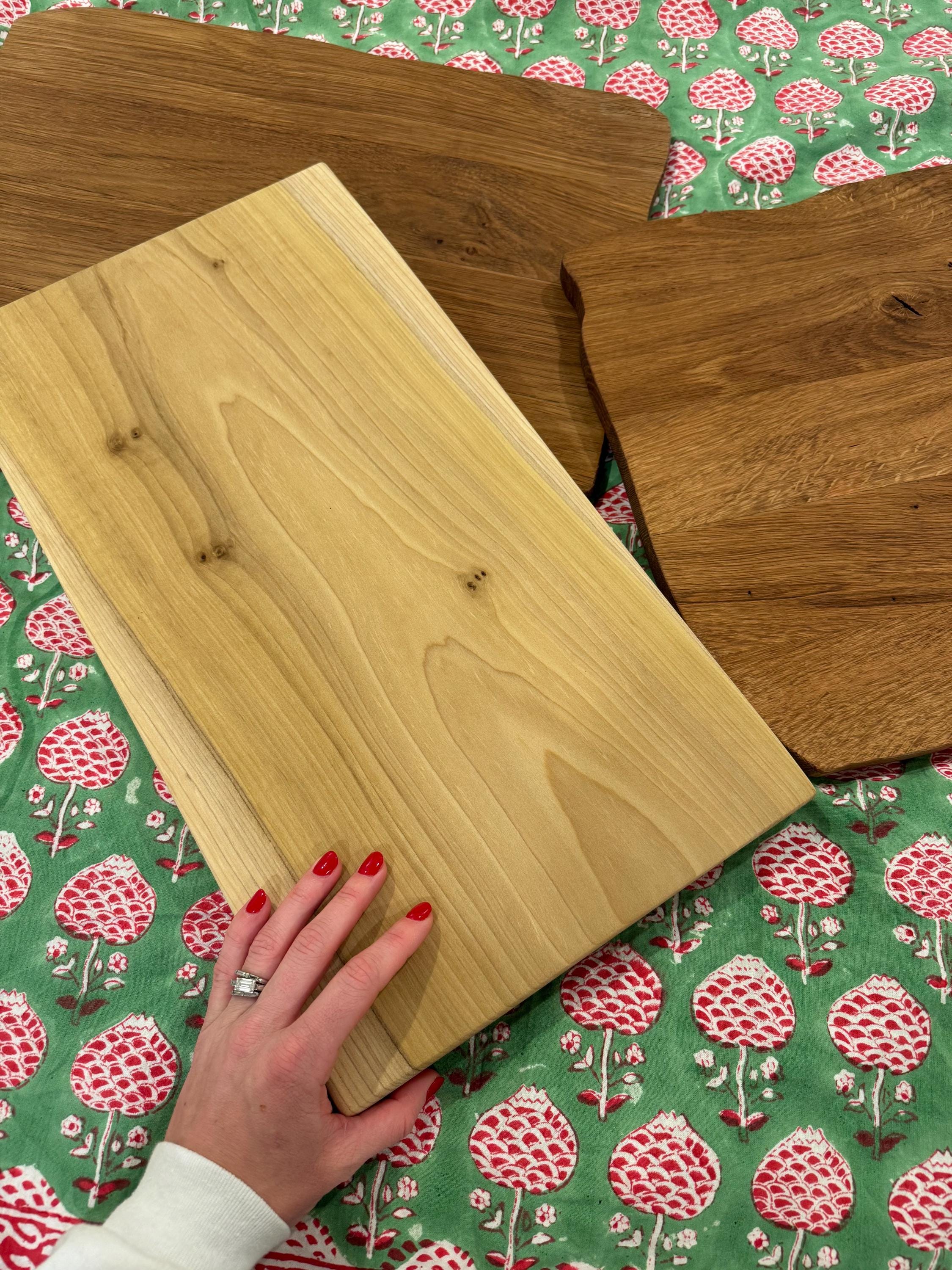 Handcrafted Wood Charcuterie Boards