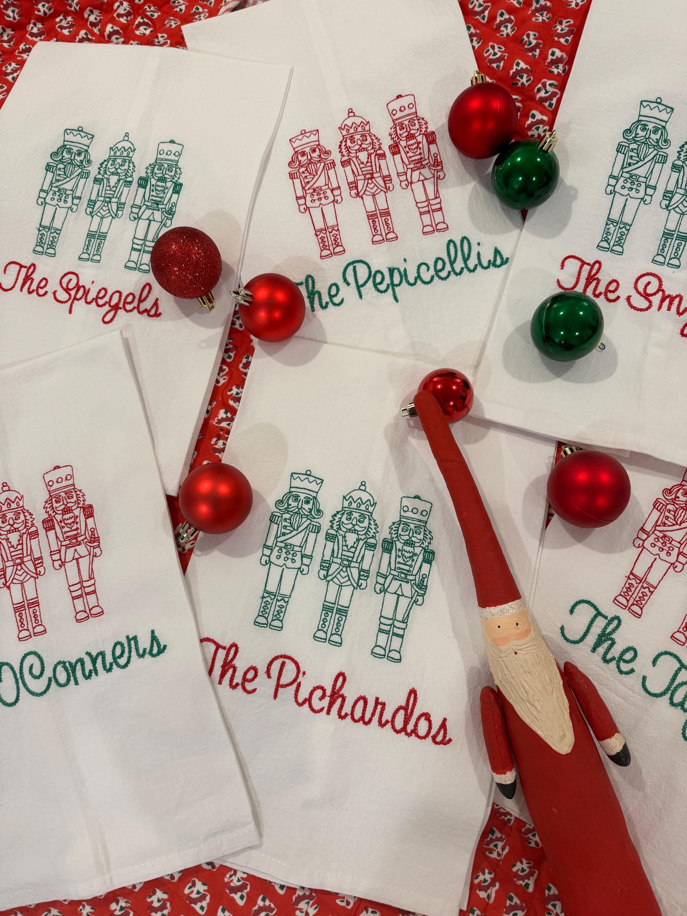 Nutcracker Tea Towels