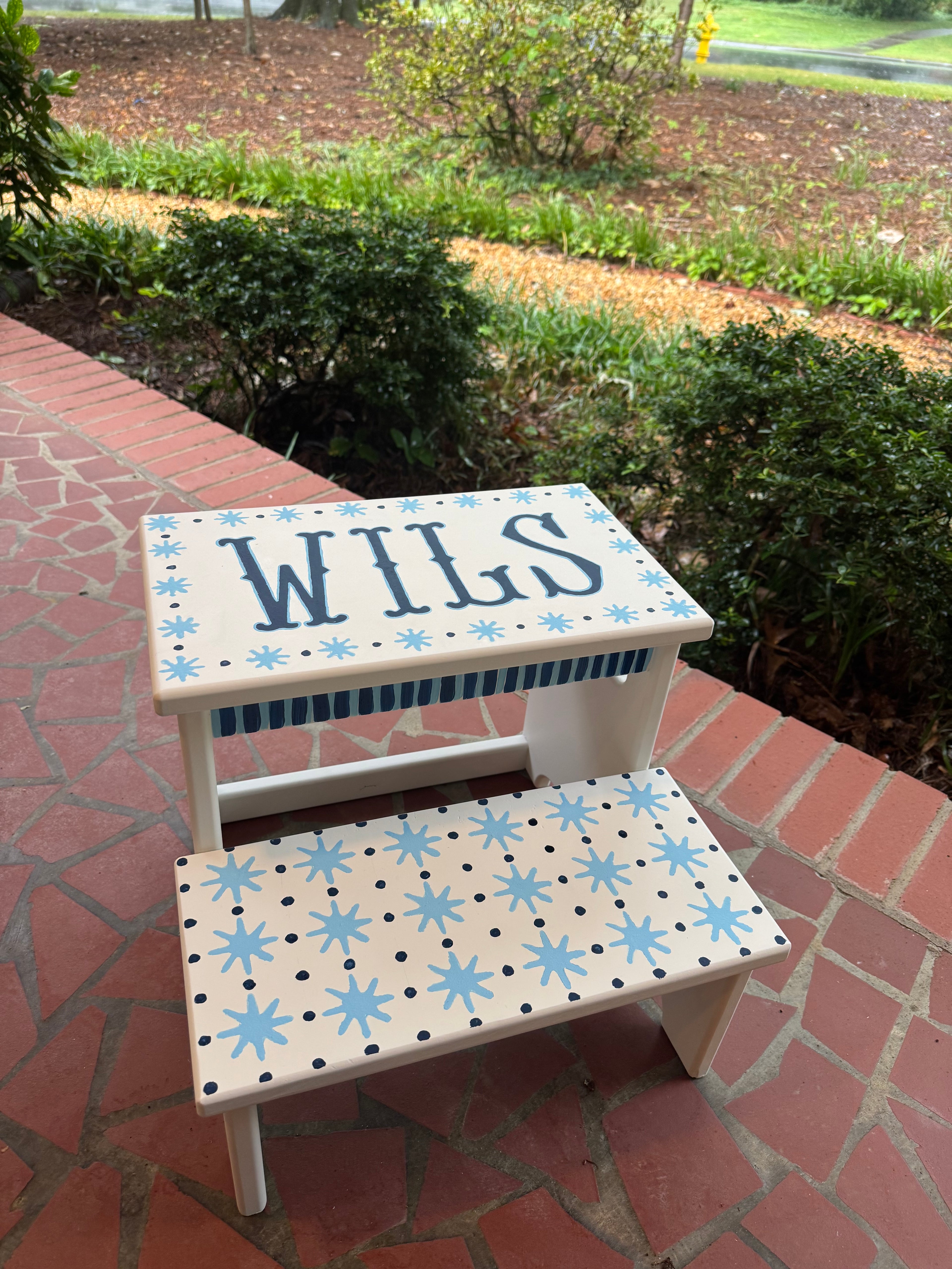 Hand Crafted Kids Step Stool