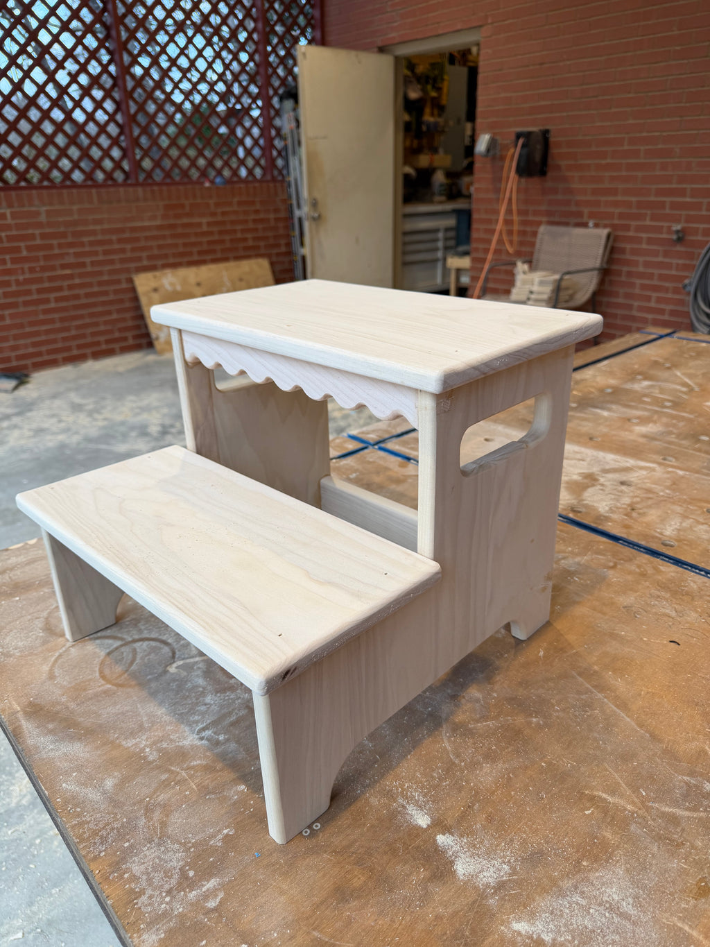 Hand Crafted Kids Step Stool