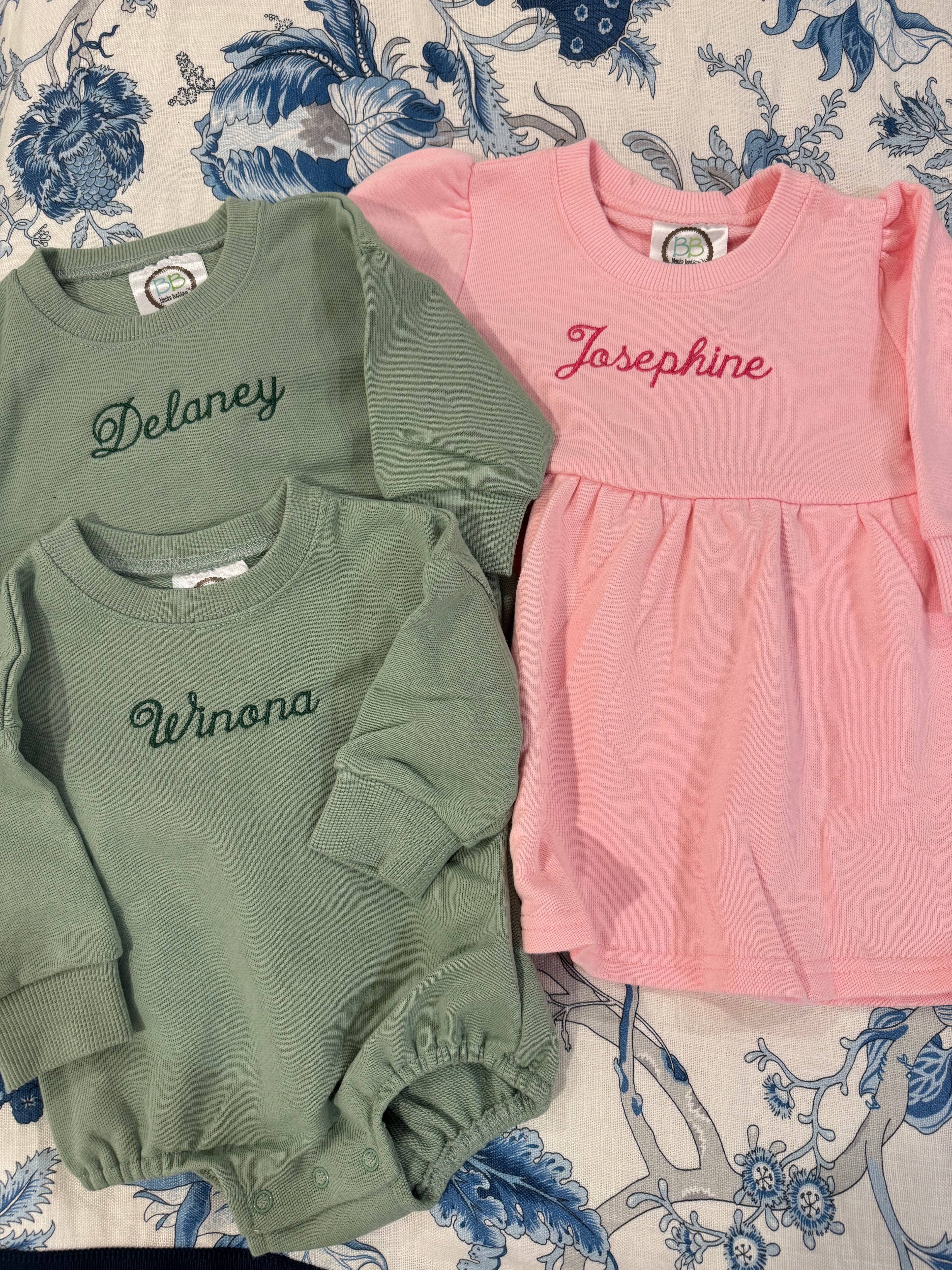 Long Sleeve Sweatshirt Dress