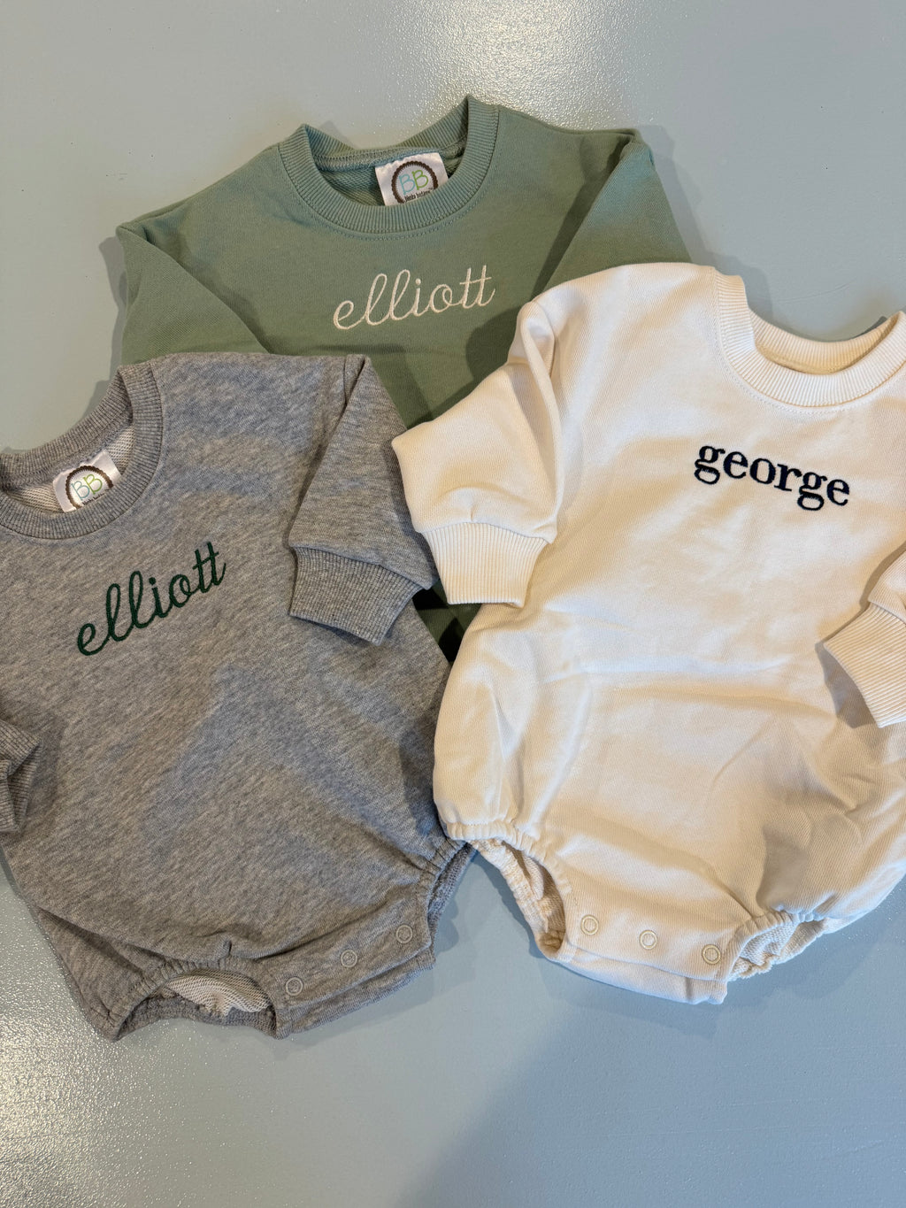 Unisex Sweatshirt Bubble Romper