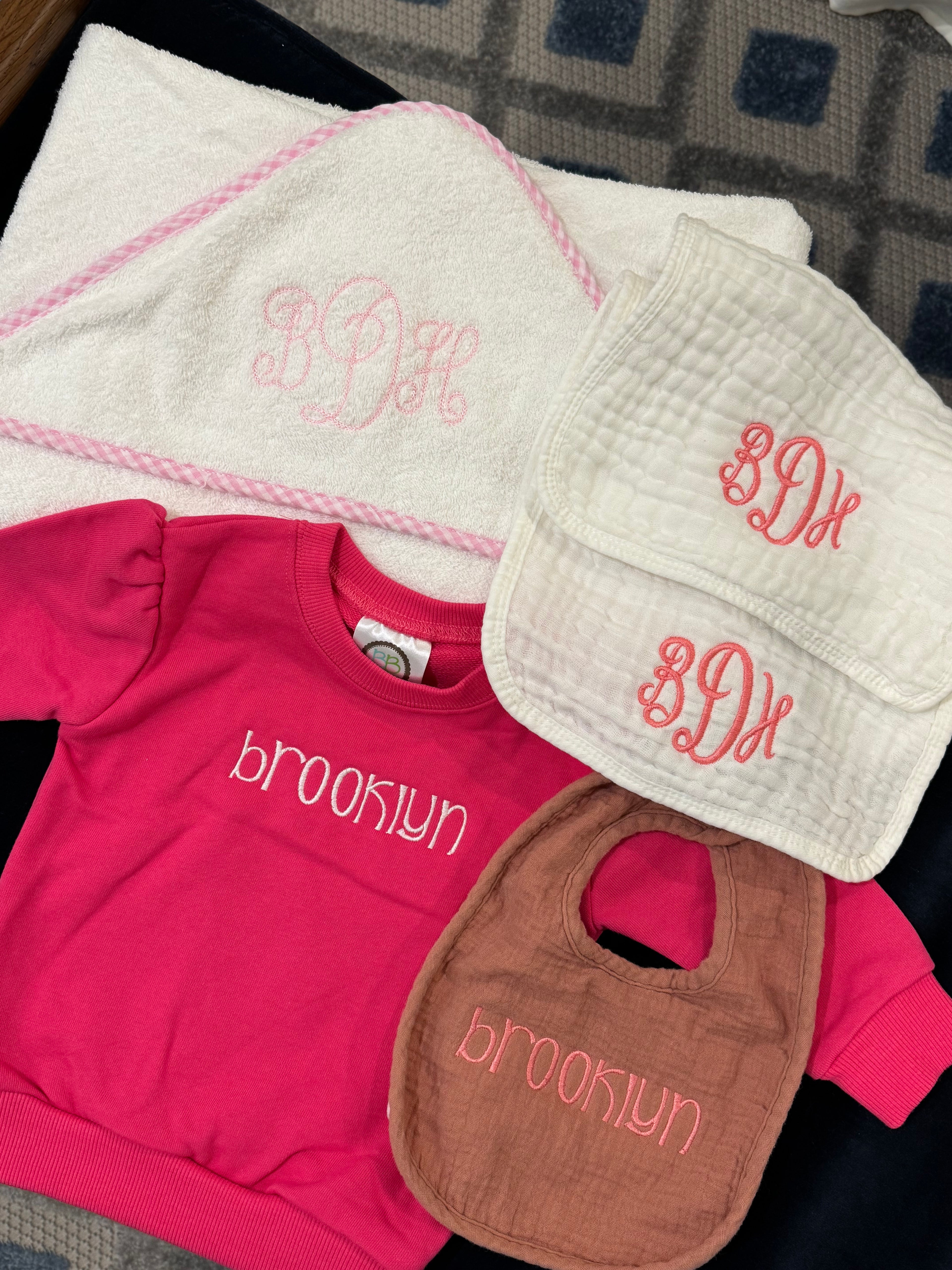 Girl's Puff Sleeve Sweatshirt