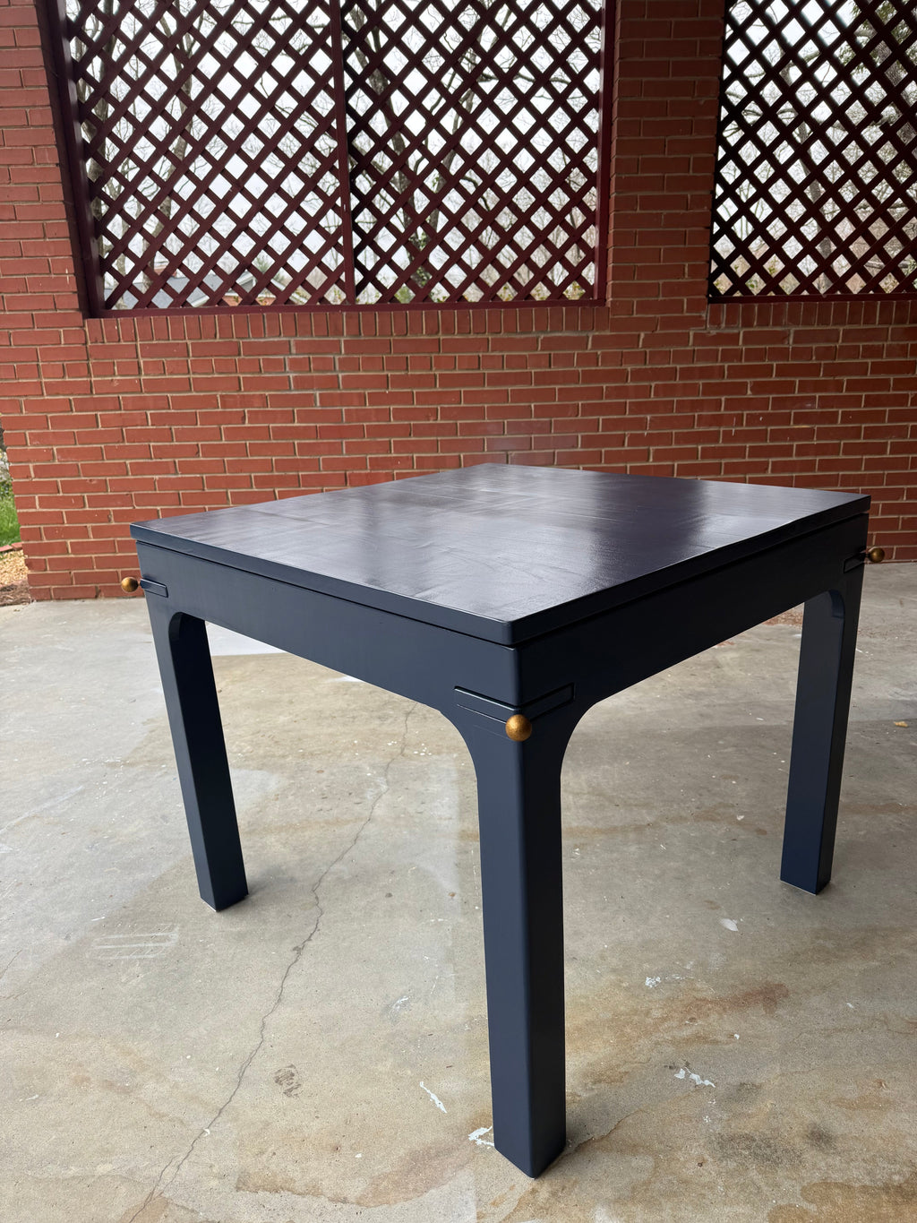 Drift Game Table with cup holders extended at each corner