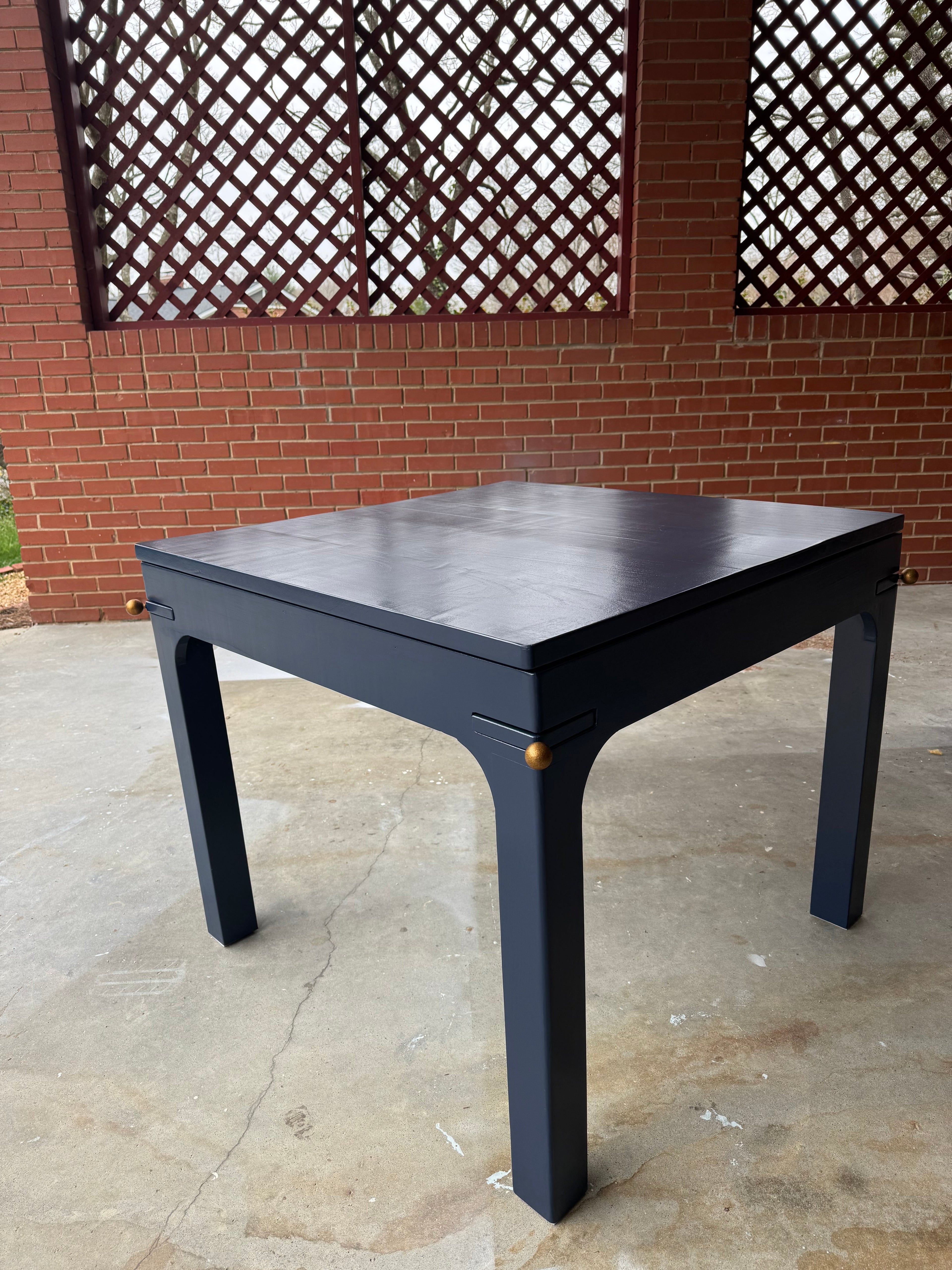 Drift Game Table with cup holders extended at each corner
