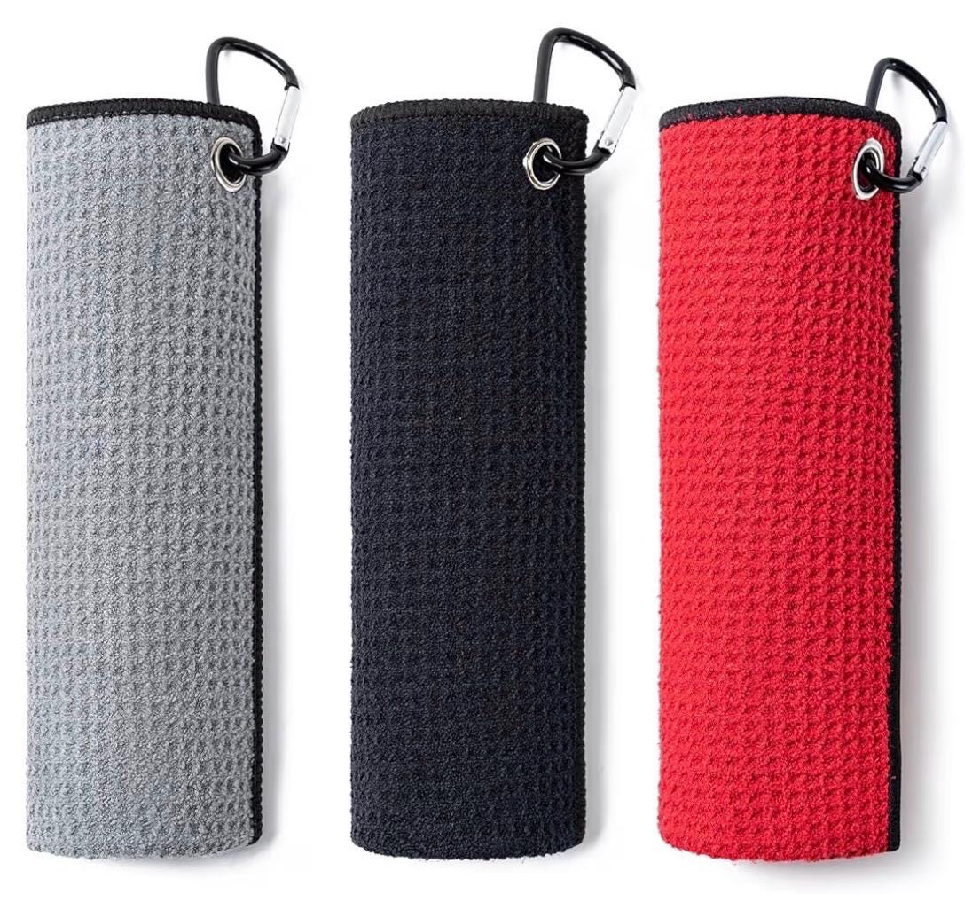 Microfiber Waffle Pattern Golf Towel