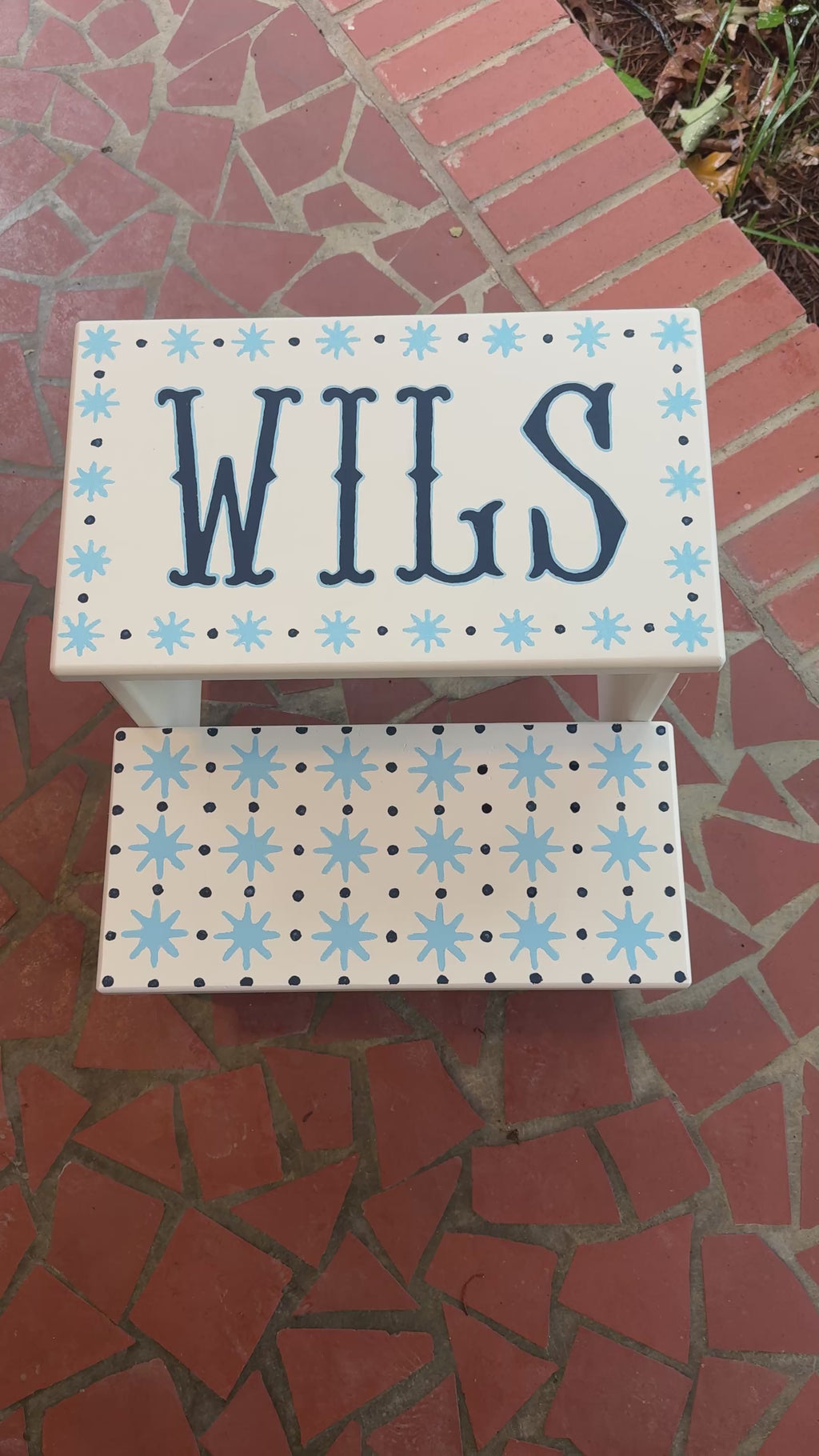 Hand Crafted Kids Step Stool